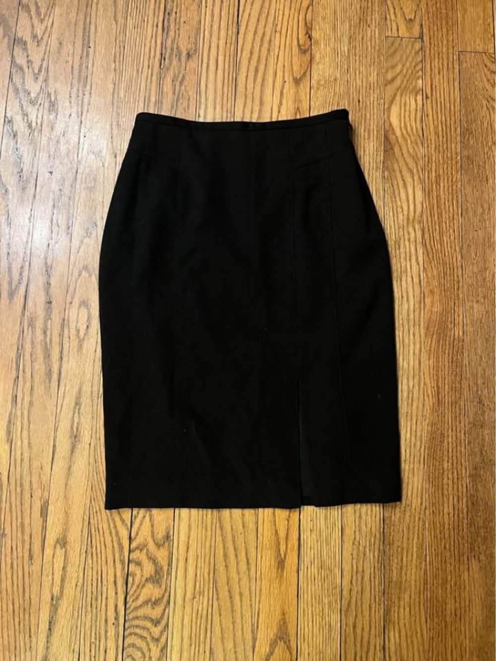 White House Black Market Black Pencil Skirt Size 0P